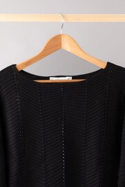 Lakeland Clothing Black Cleo Knitted Jumper - Image 2 of 3