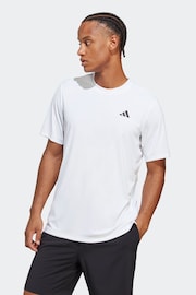 adidas White Club Tennis T-Shirt - Image 1 of 6