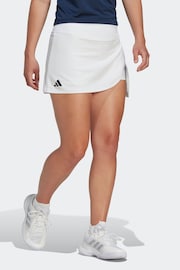 adidas White Tennis Club Skirt - Image 1 of 6