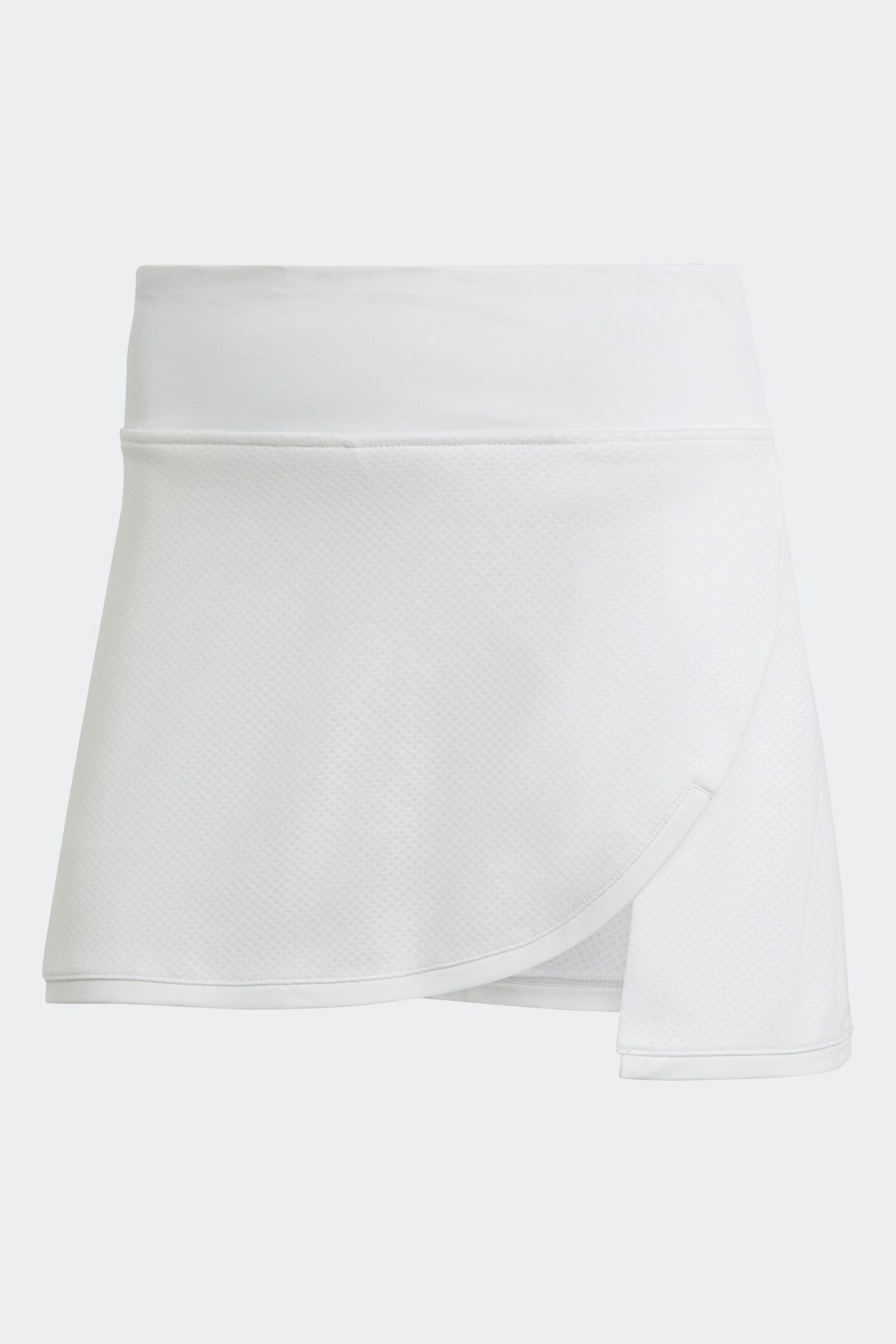 adidas White Tennis Club Skirt - Image 6 of 6