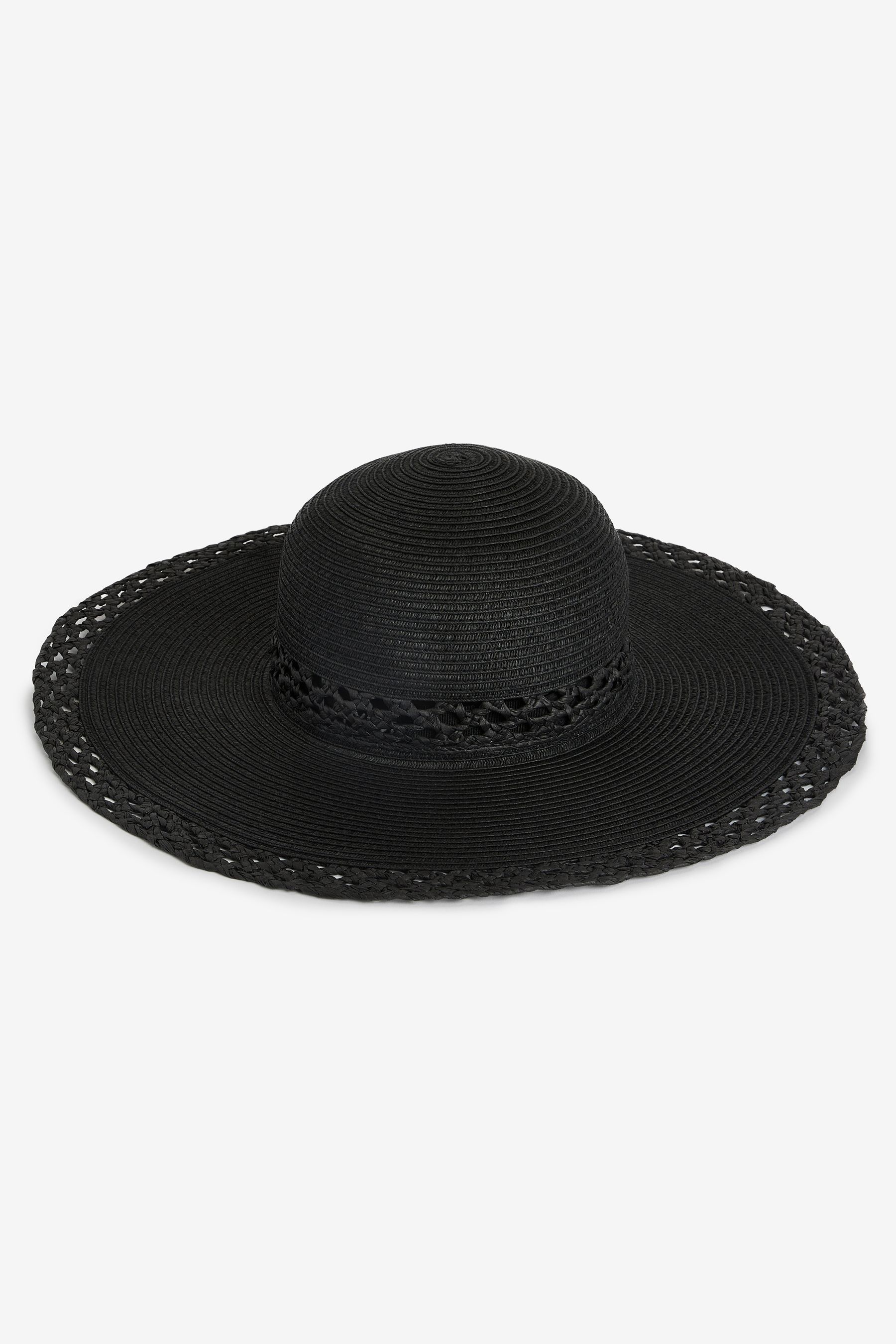 Black floppy summer hat shop
