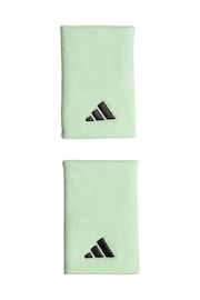 adidas Green/Black Sport  Adult Tennis Large Wristband - Image 1 of 4