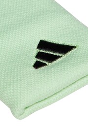 adidas Green/Black Sport  Adult Tennis Large Wristband - Image 3 of 4
