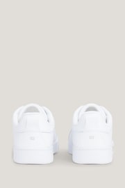 Tommy Hilfiger Chique Court White Trainers - Image 4 of 7