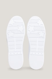 Tommy Hilfiger Chique Court White Trainers - Image 6 of 7