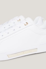 Tommy Hilfiger Chique Court White Trainers - Image 7 of 7