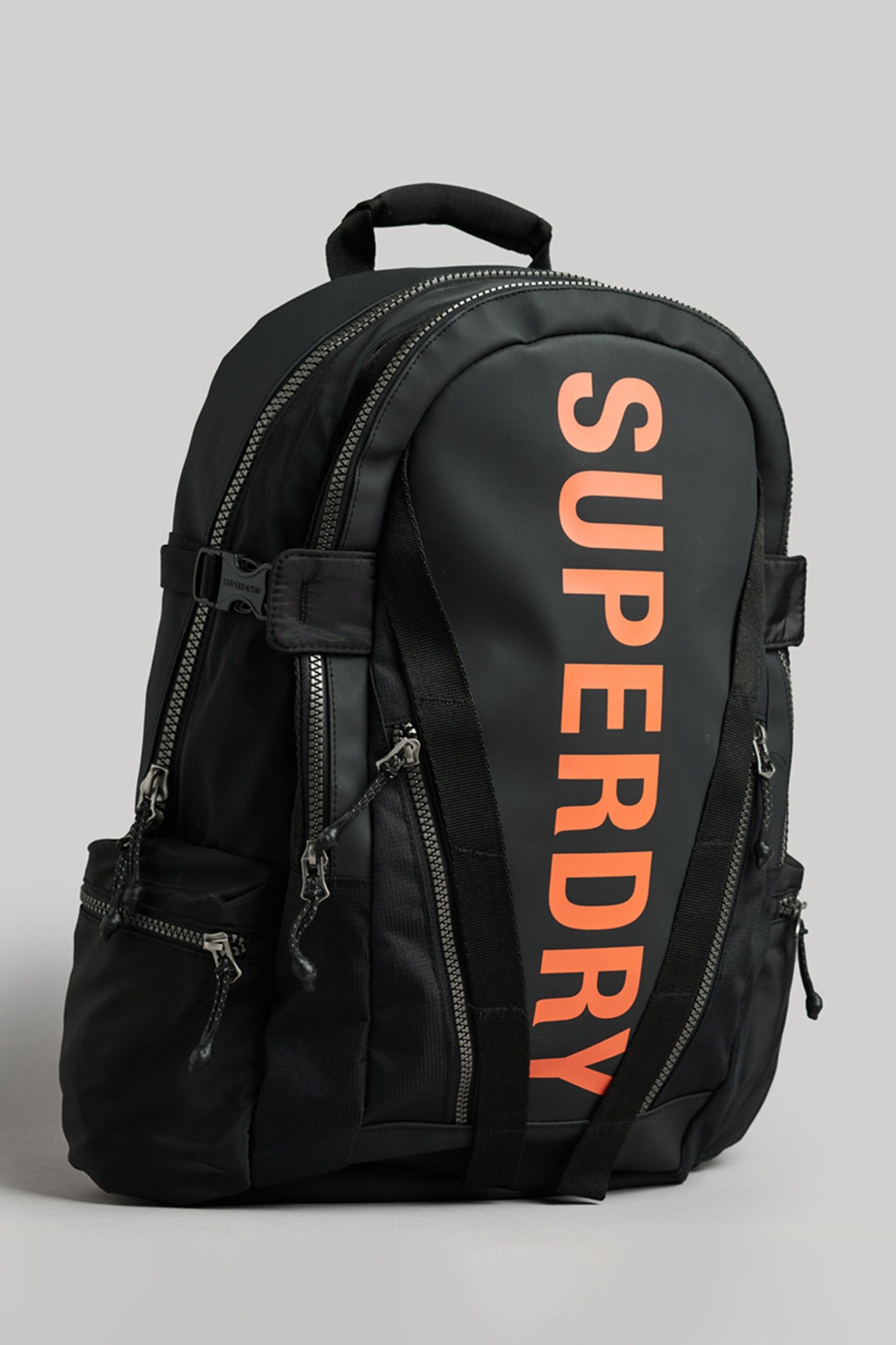 Superdry Black Mountain Tarp Graphic Backpack - Image 3 of 7