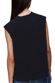 Whistles Blue Wool Sleeveless Tank - Image 7 of 8