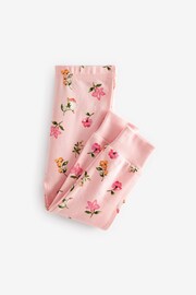 Pink/Cream Fairy Printed Pyjamas 3 Pack (9mths-12yrs) - Image 10 of 11