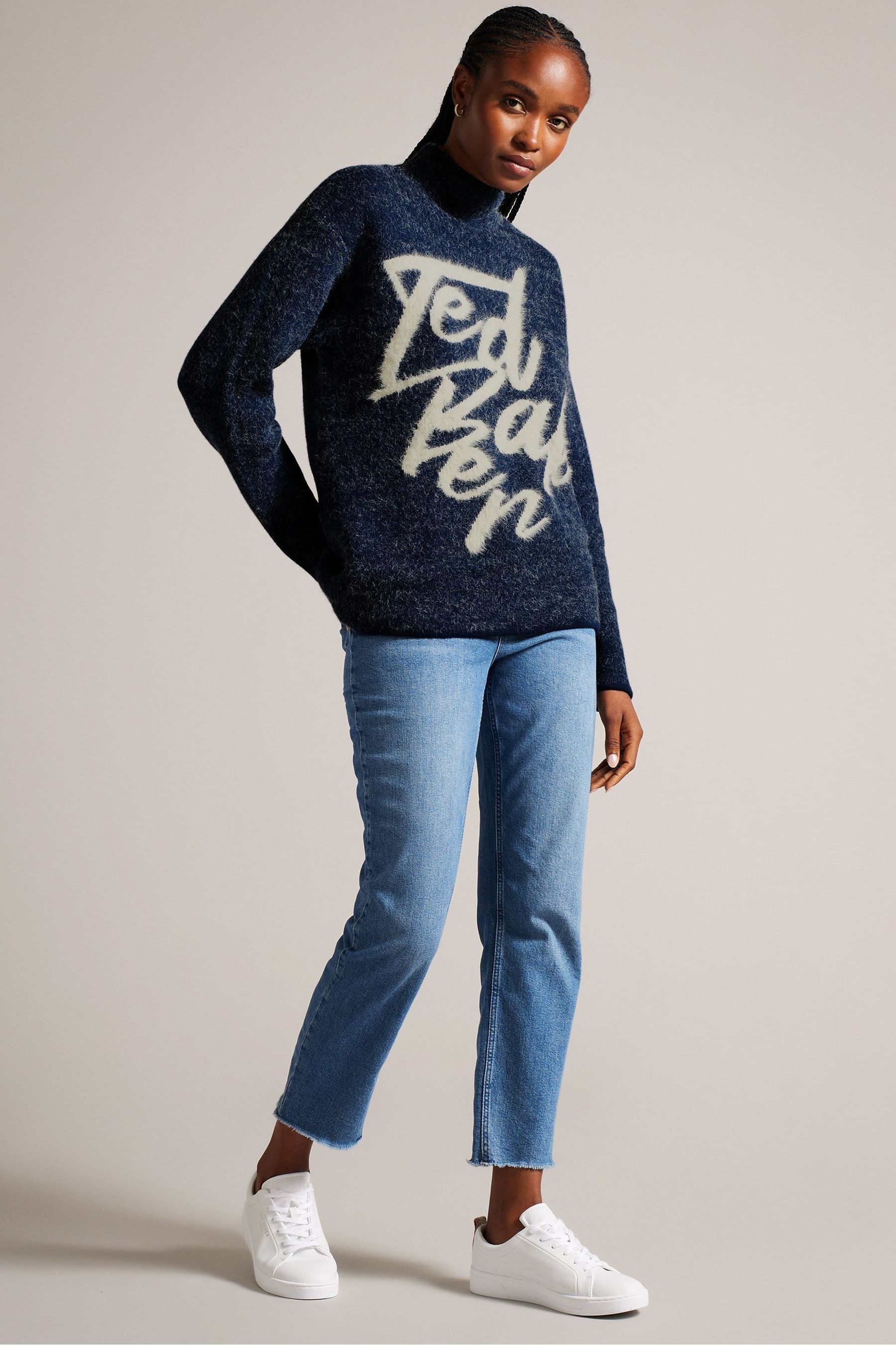 Ted baker blue jumper top