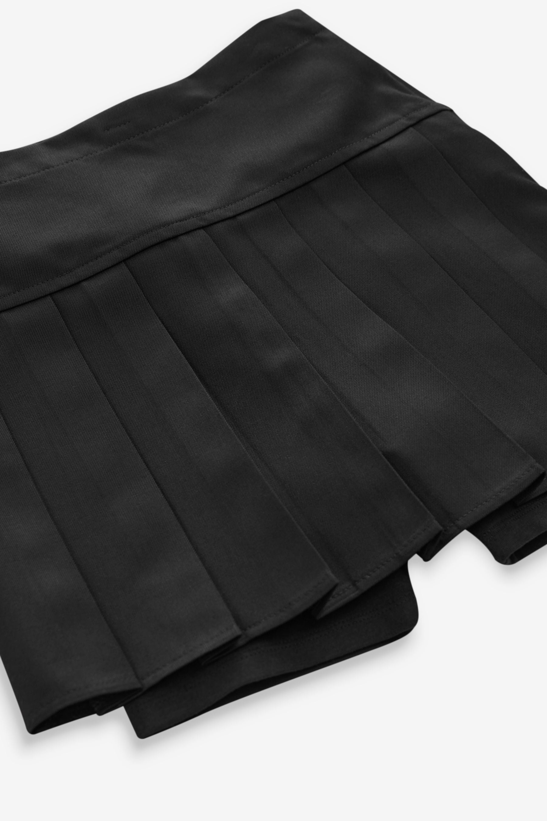 Buy Black Cycle Short and Pleated Skirt Set 3 17yrs from Next Luxembourg