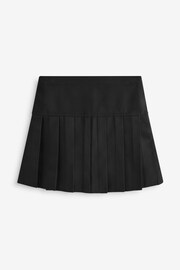 Black Pleat Skirt And Cycle Shorts Set (3-17yrs) - Image 7 of 9
