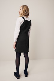 Black Senior Stretch School Pinafore Dress (9-17yrs) - Image 2 of 6