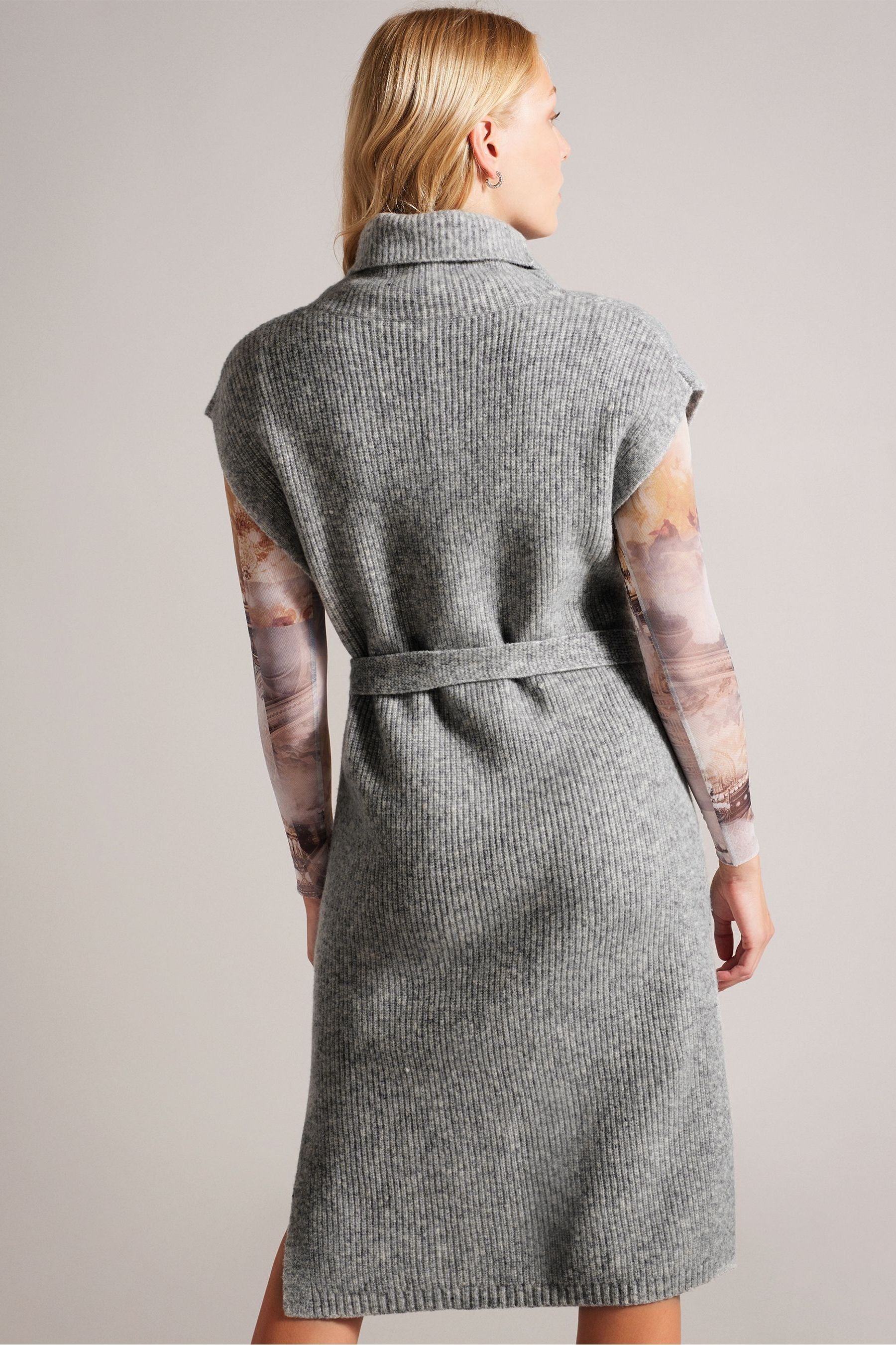 Ted baker gray dress sale