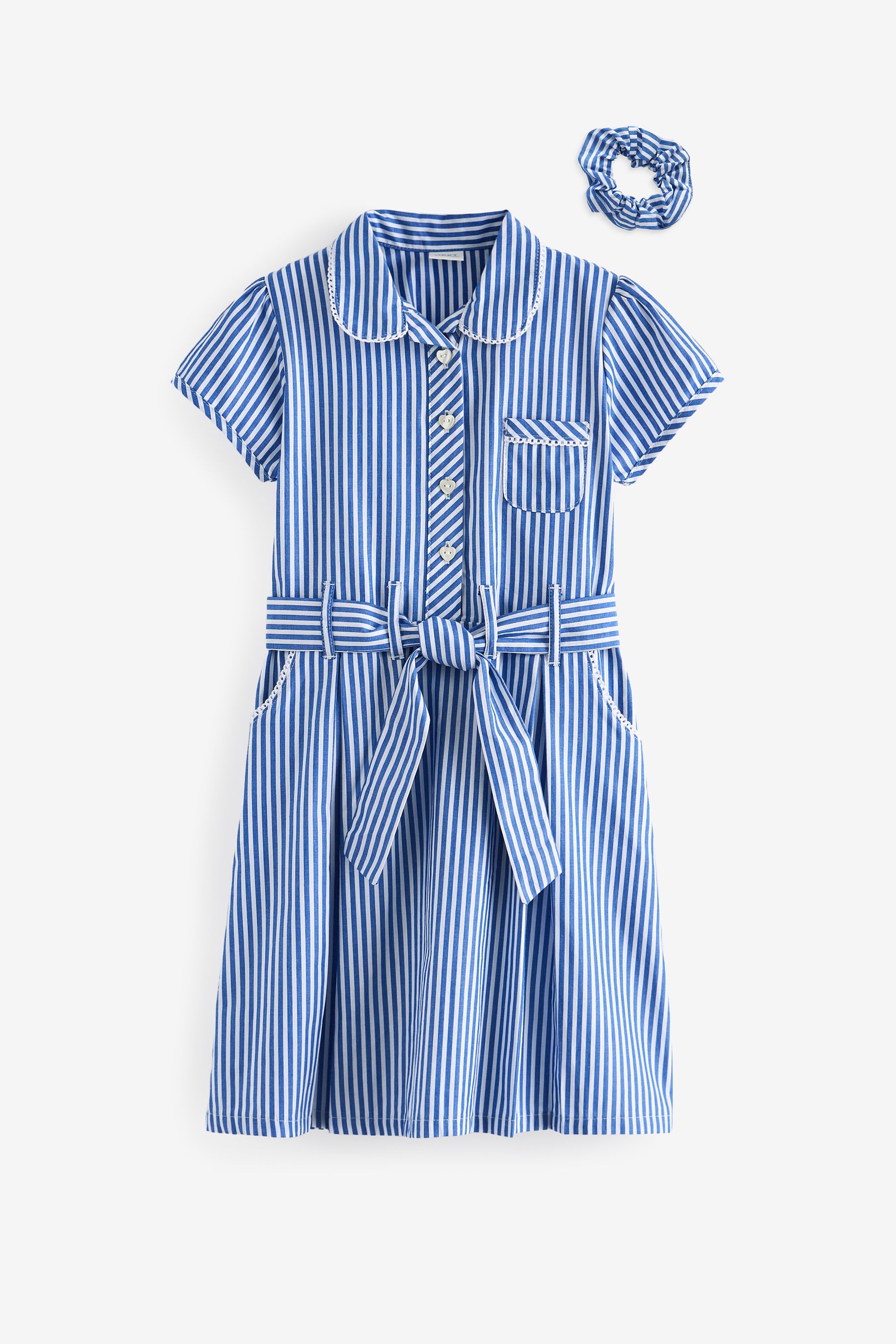 Carters striped shirt dress outlet