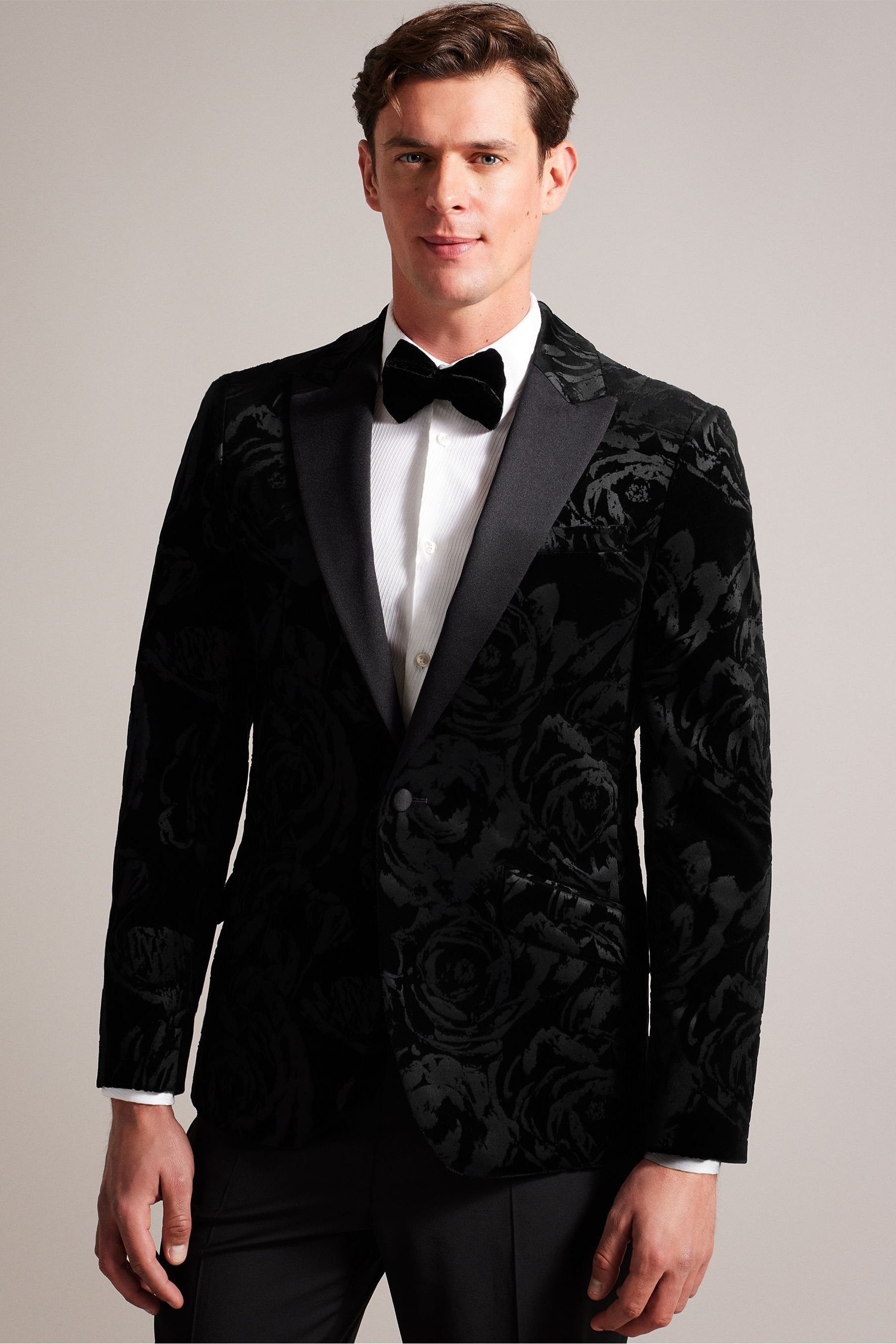 Ted baker mens velvet blazer sales