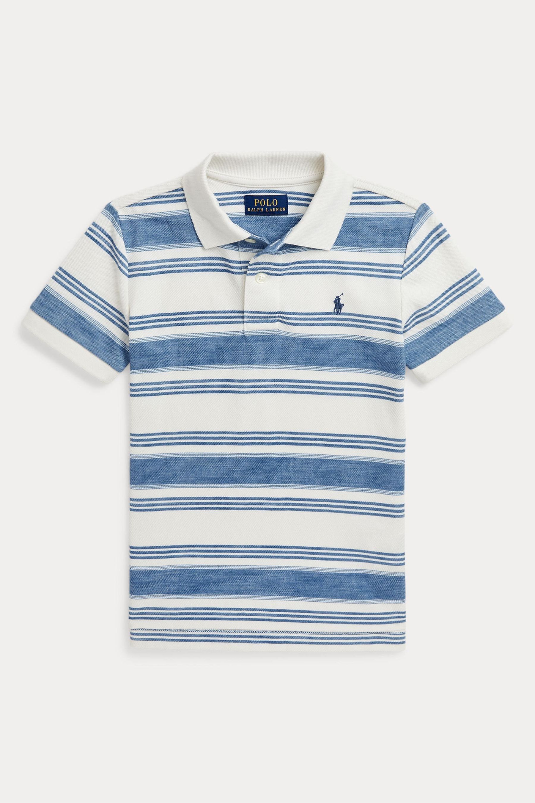 Boys striped polo shirt shop