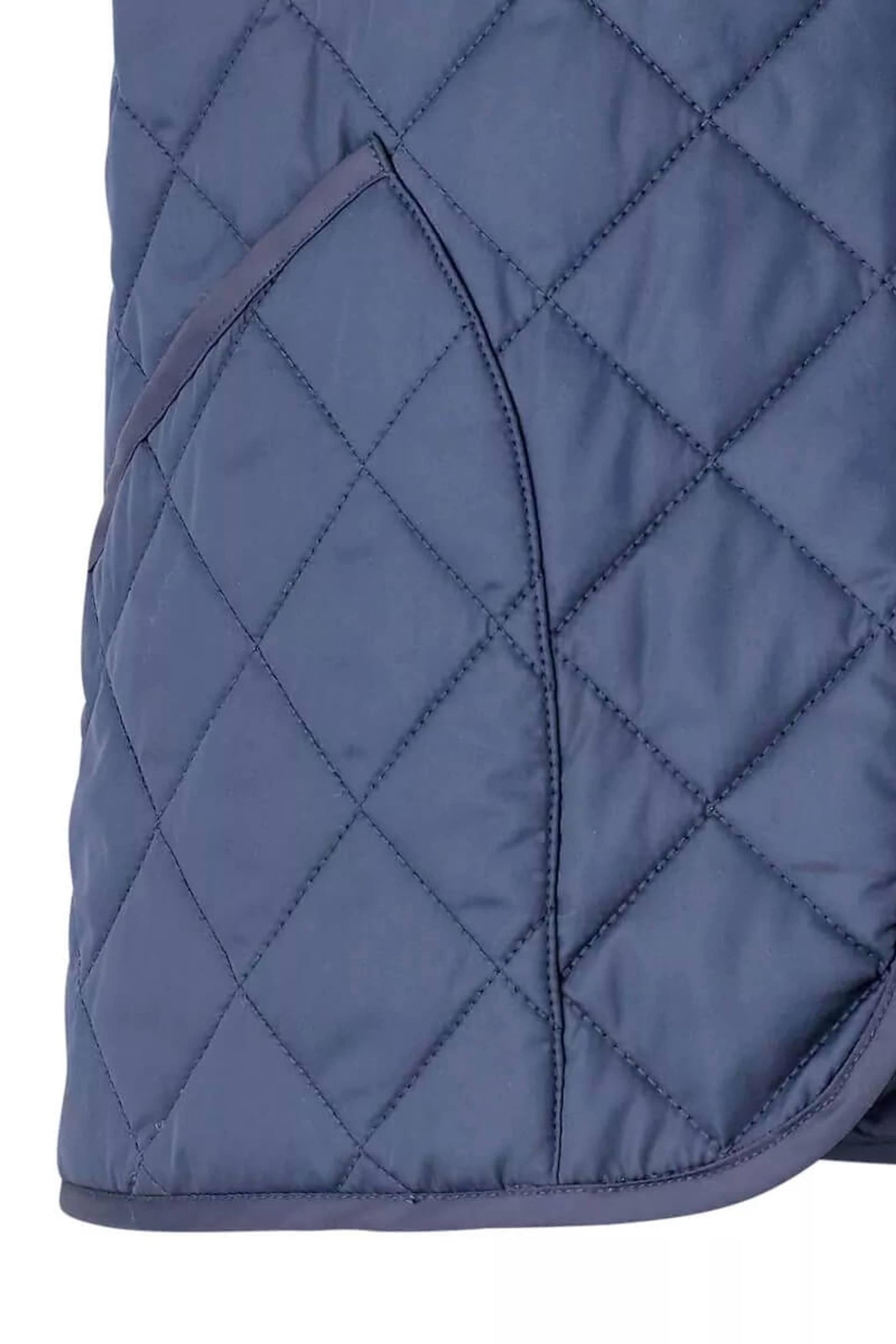 Savile Row Company Navy Blue Quilted Gilet - Image 3 of 5