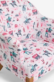 Cath Kidston Cowgirl Pink Chair Rodeo Small 2 Seater Sofa - Image 9 of 9