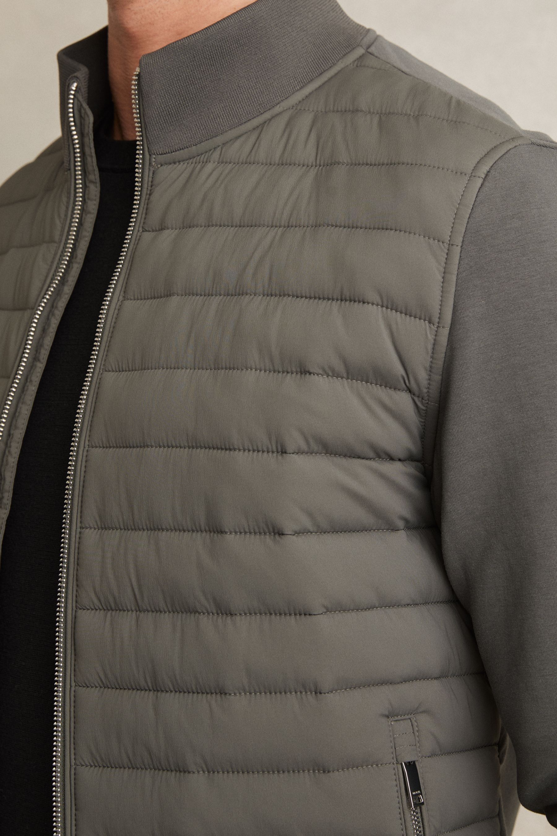 Reiss freddie hybrid quilted jacket 2025