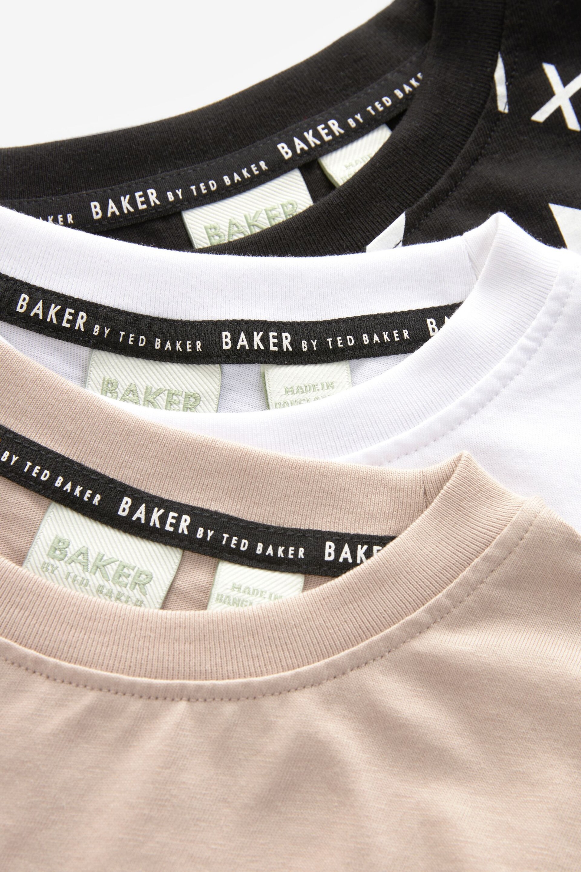 Baker by Ted Baker Graphic T-Shirts 3 Pack - Image 7 of 7