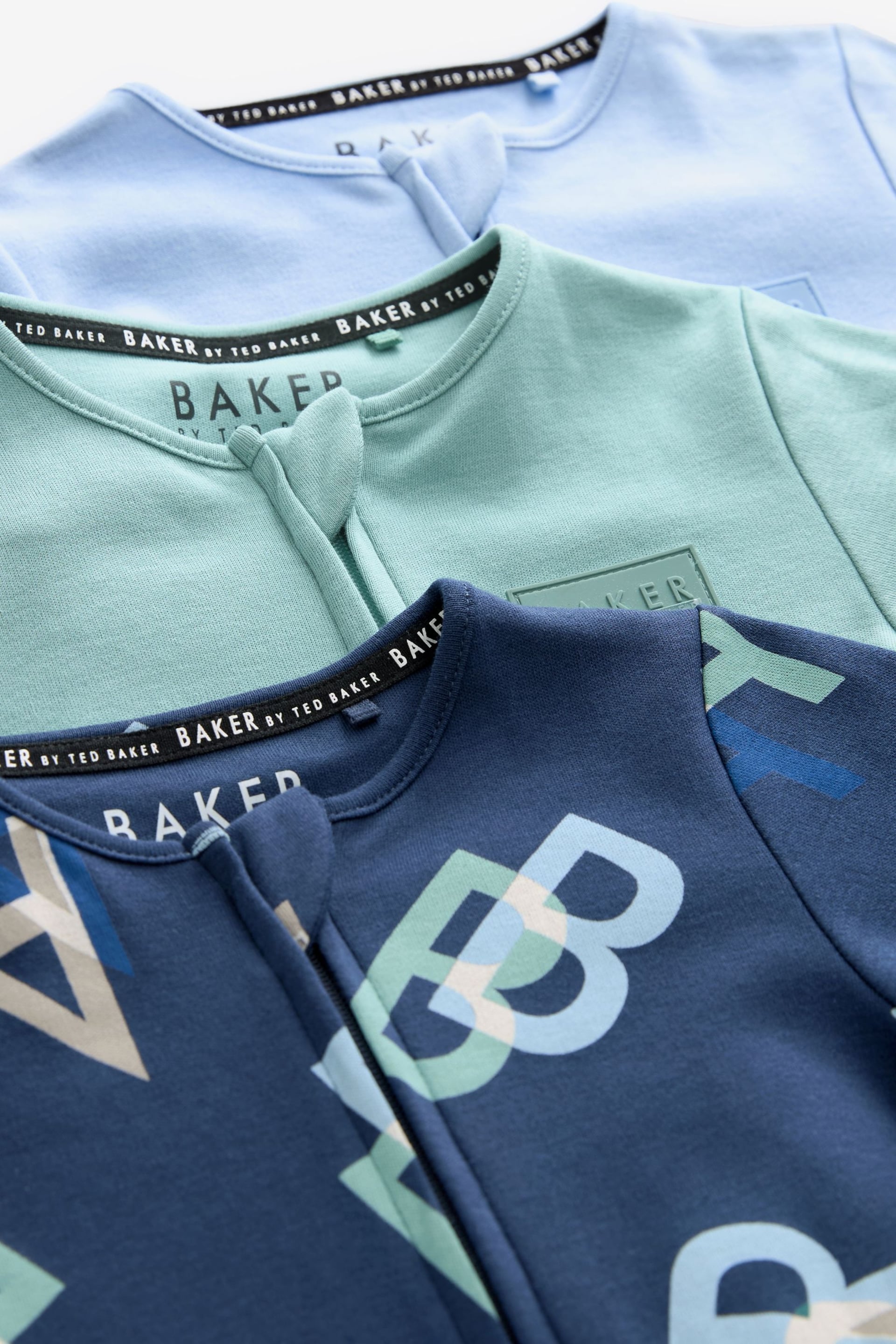 Baker by Ted Baker Sleepsuit 3 Pack - Image 6 of 7
