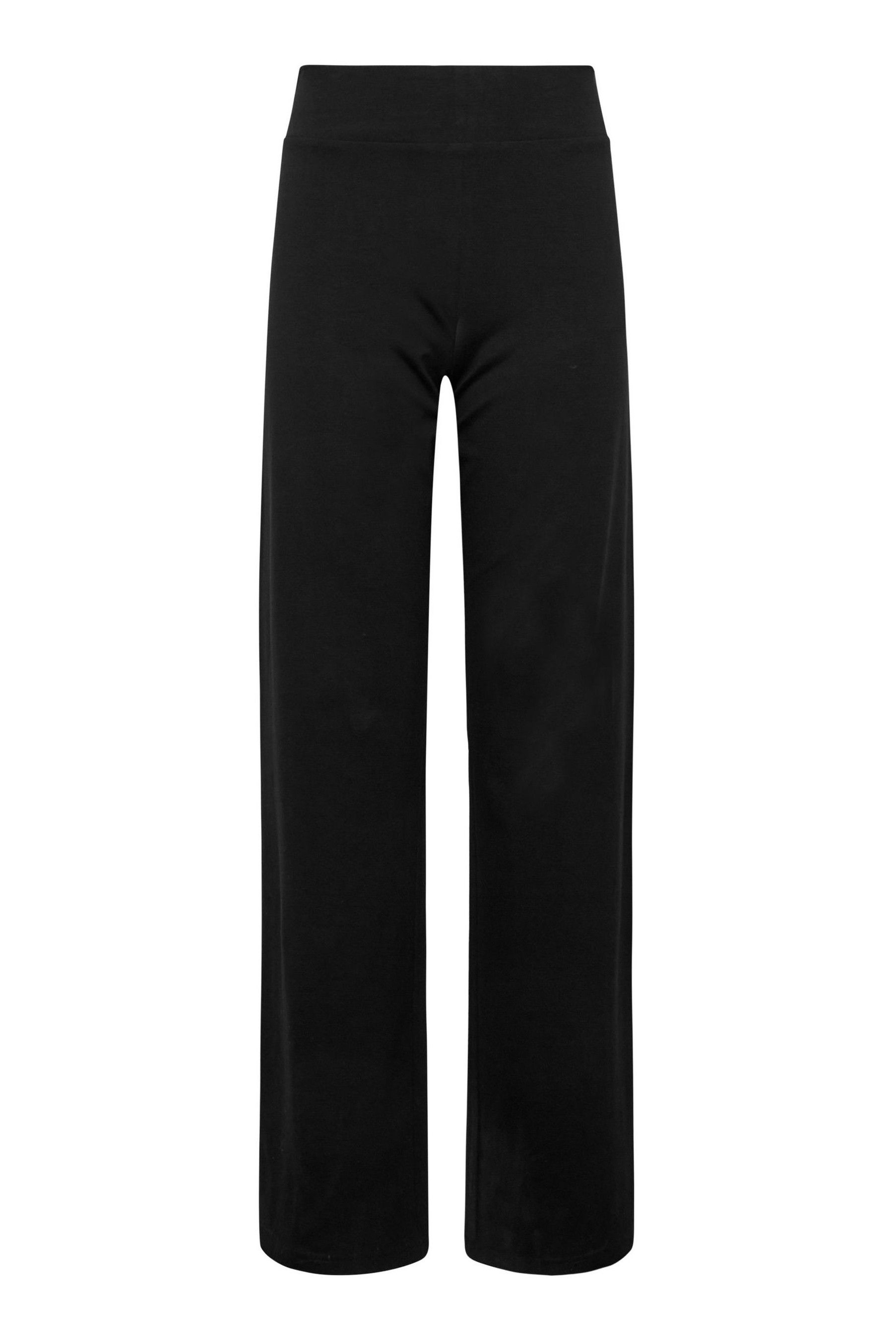 Buy Long Tall Sally Black Wide Leg Jersey Yoga Pants from Next Luxembourg