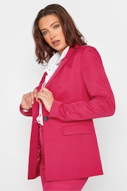 Long Tall Sally Pink Scuba Crepe Blazer - Image 3 of 4