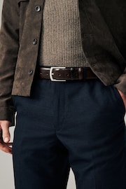 Brown Formal Leather Belt - Image 1 of 3