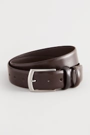 Brown Formal Leather Belt - Image 2 of 3