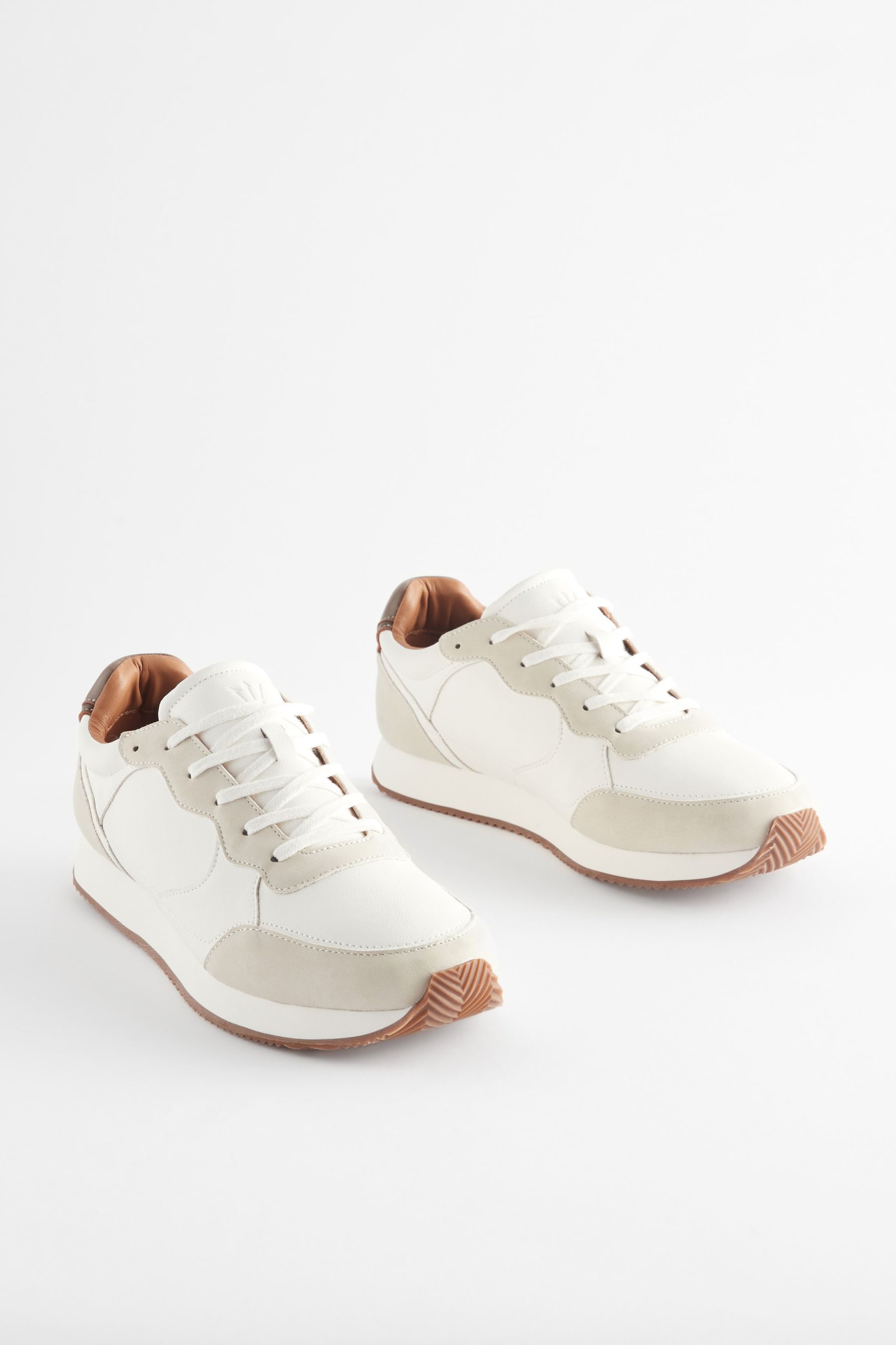 White Trainers - Image 1 of 5