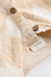 Neutral Harlequin Baby Woven Romper (0mths-2yrs) - Image 5 of 8