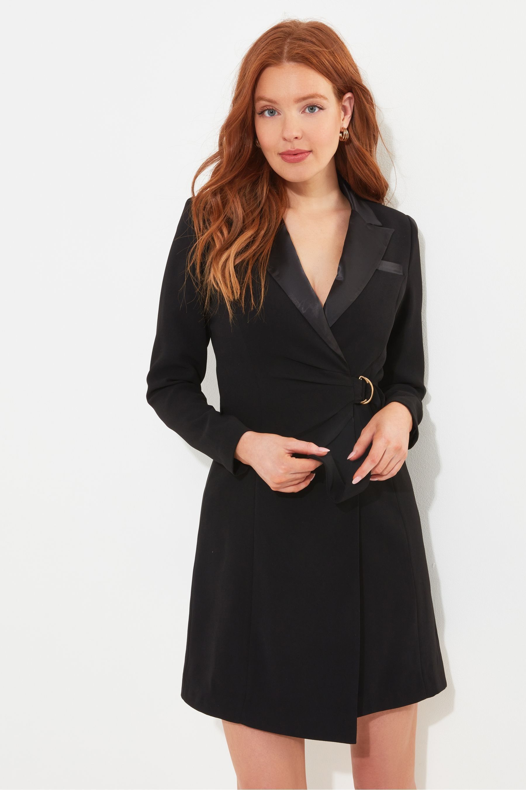 Buy Joe Browns Black Sexy Tuxedo Wrap Dress from Next Luxembourg