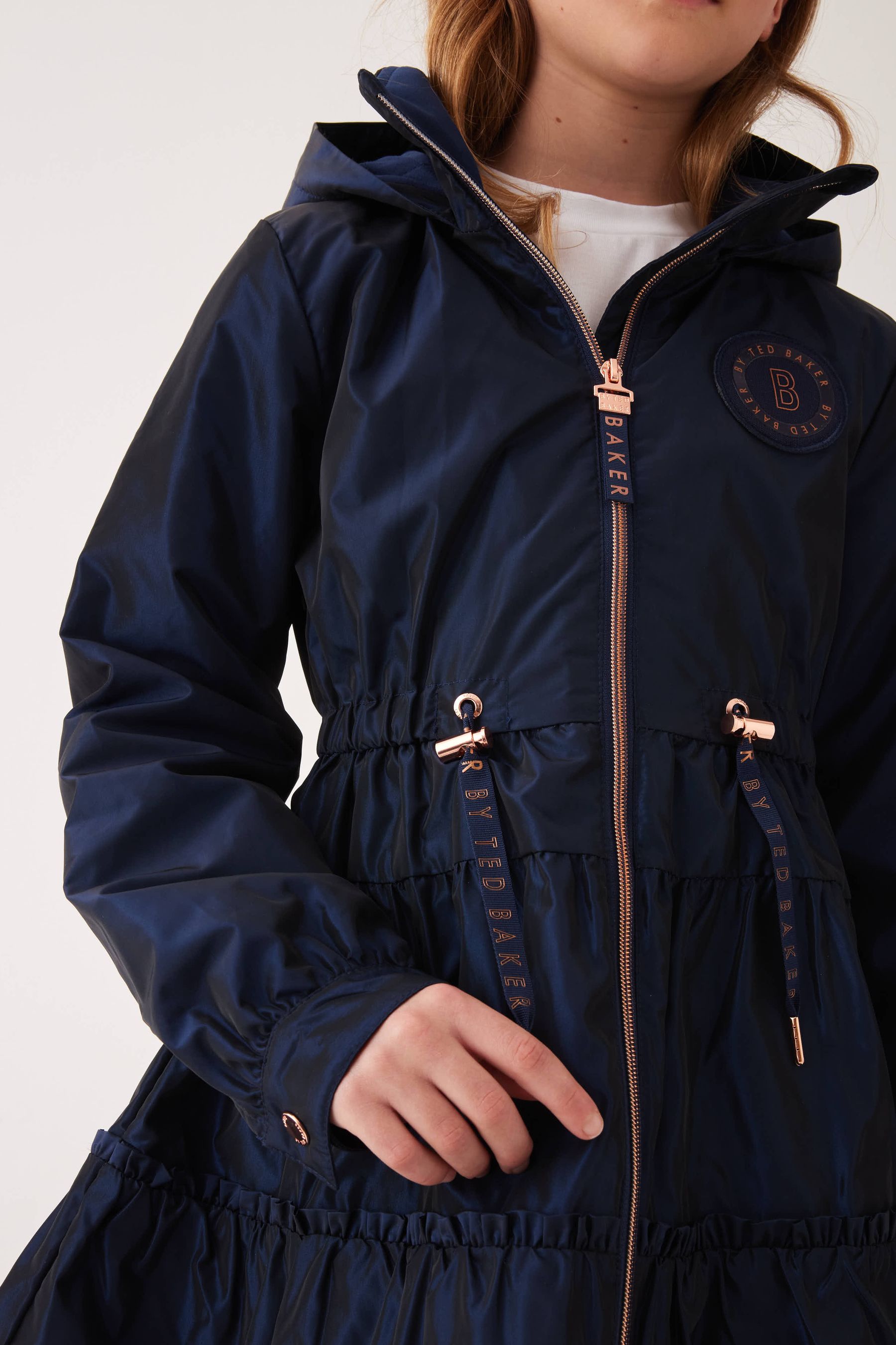 Ted baker navy blue coat new arrivals