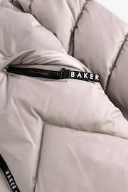 Baker by Ted Baker Shower Resistant Long Padded Coat - Image 10 of 12