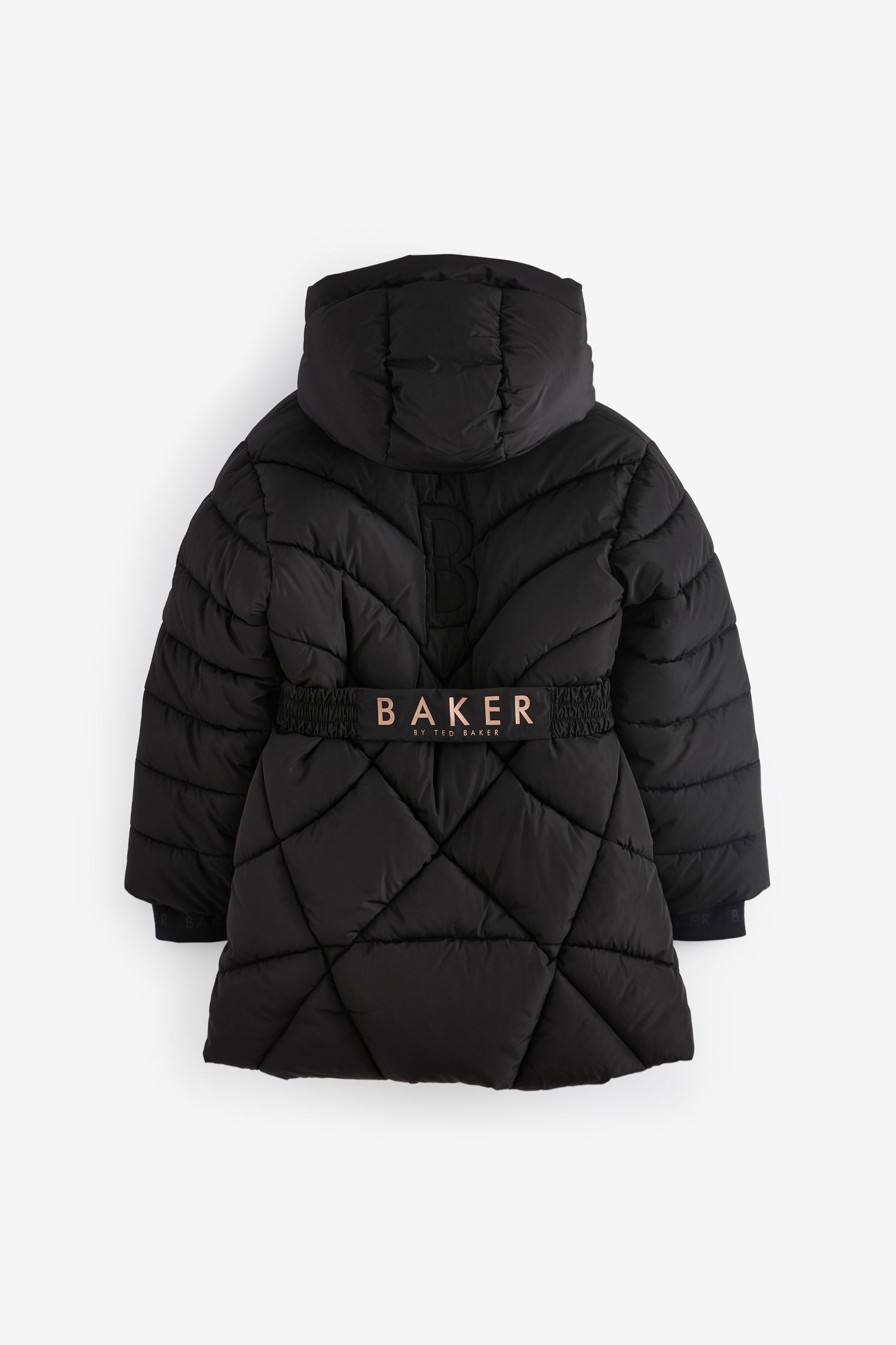 Buy Baker by Ted Baker Black Mid Length Coat from Next Kuwait