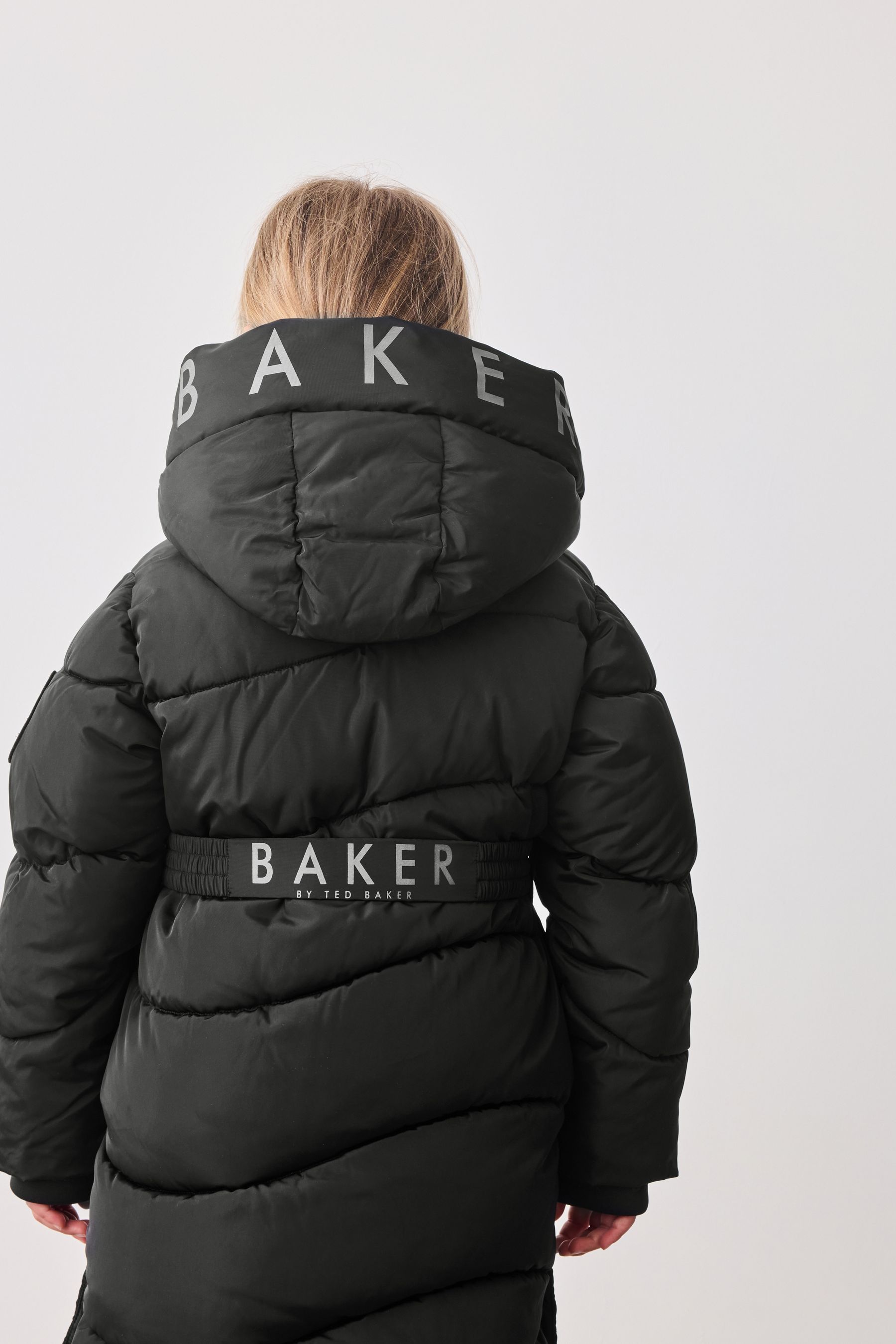 Ted baker black coat womens cheap