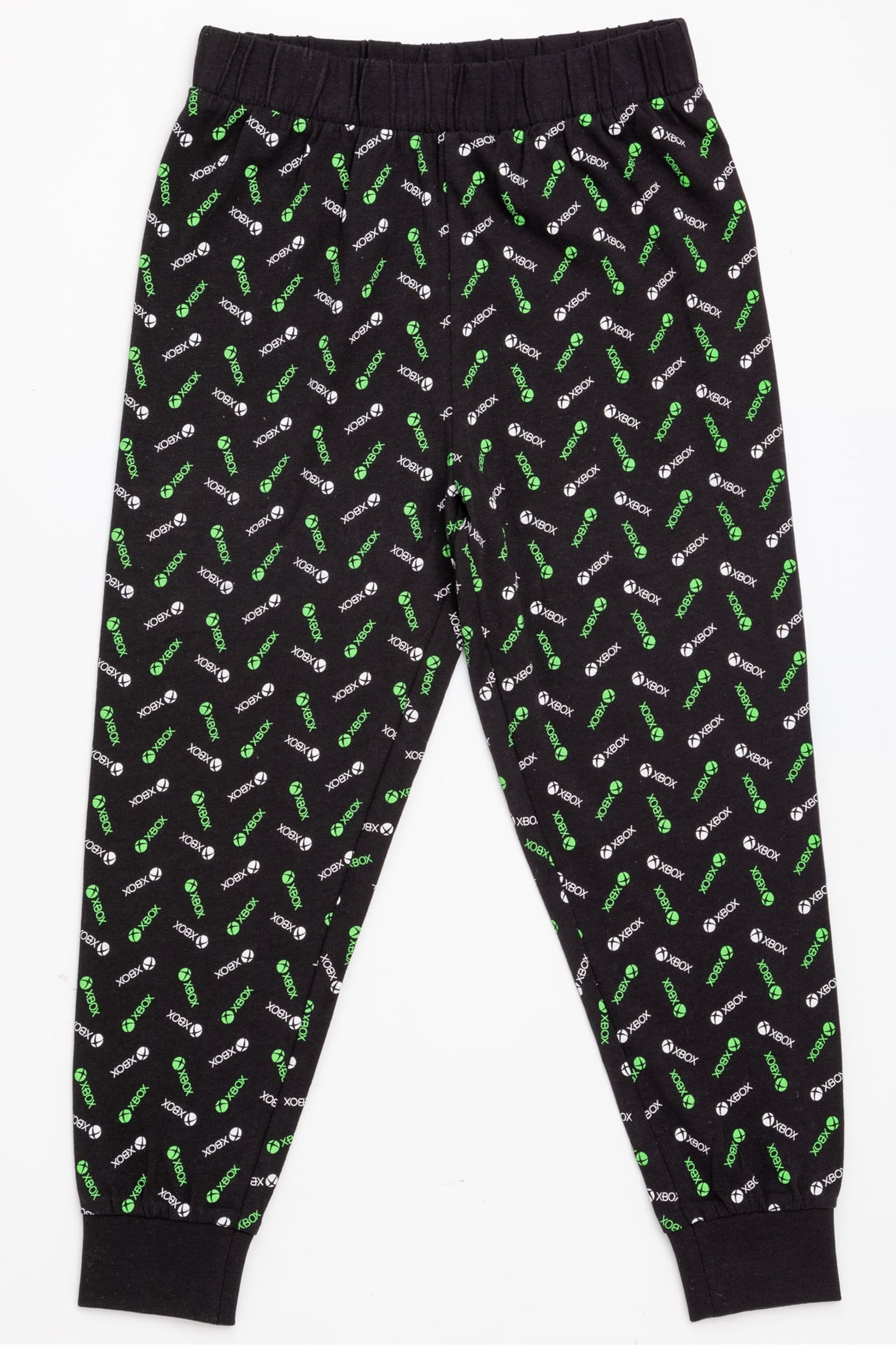 Vanilla Underground Black Xbox Long Leg Kids Pyjama Set - Image 4 of 5