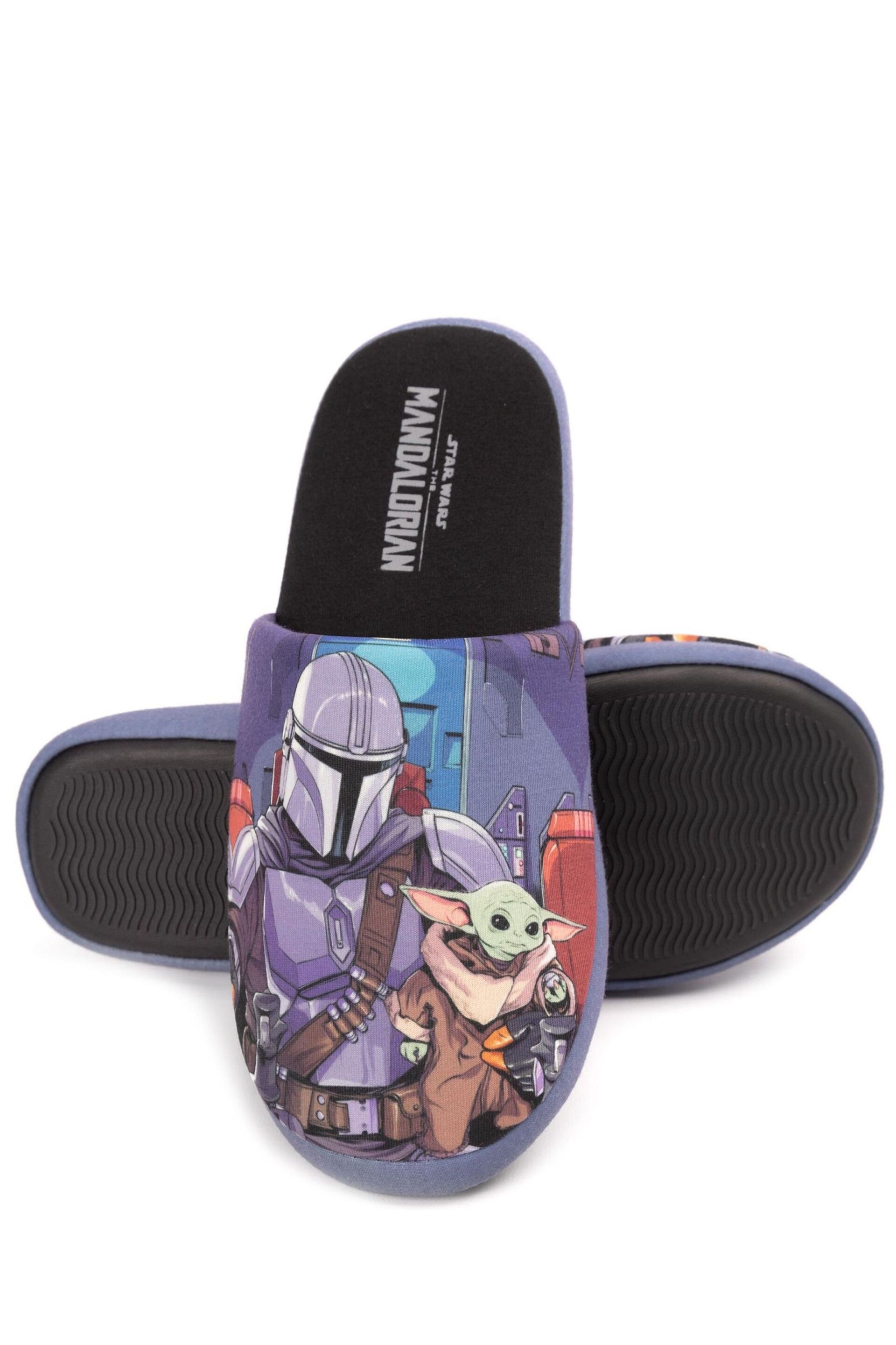 Vanilla Underground Grey Mandalorian Slippers - Image 2 of 5