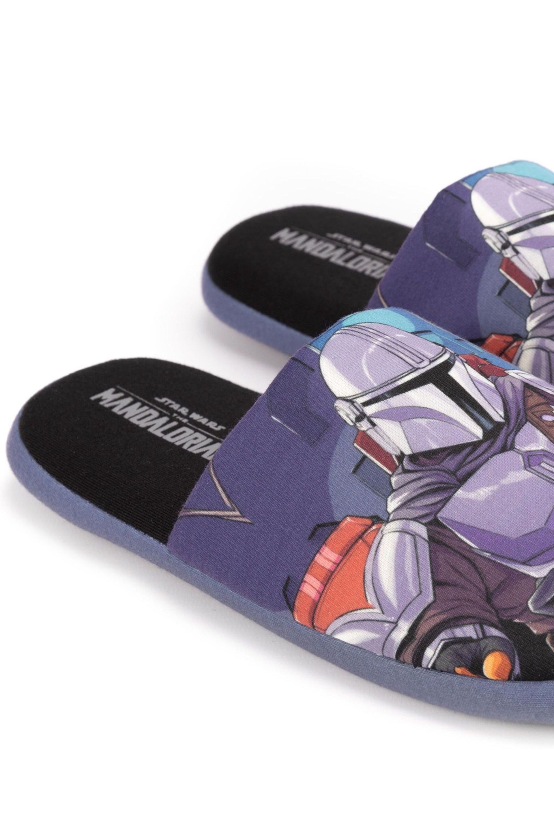 Vanilla Underground Grey Mandalorian Slippers - Image 4 of 5