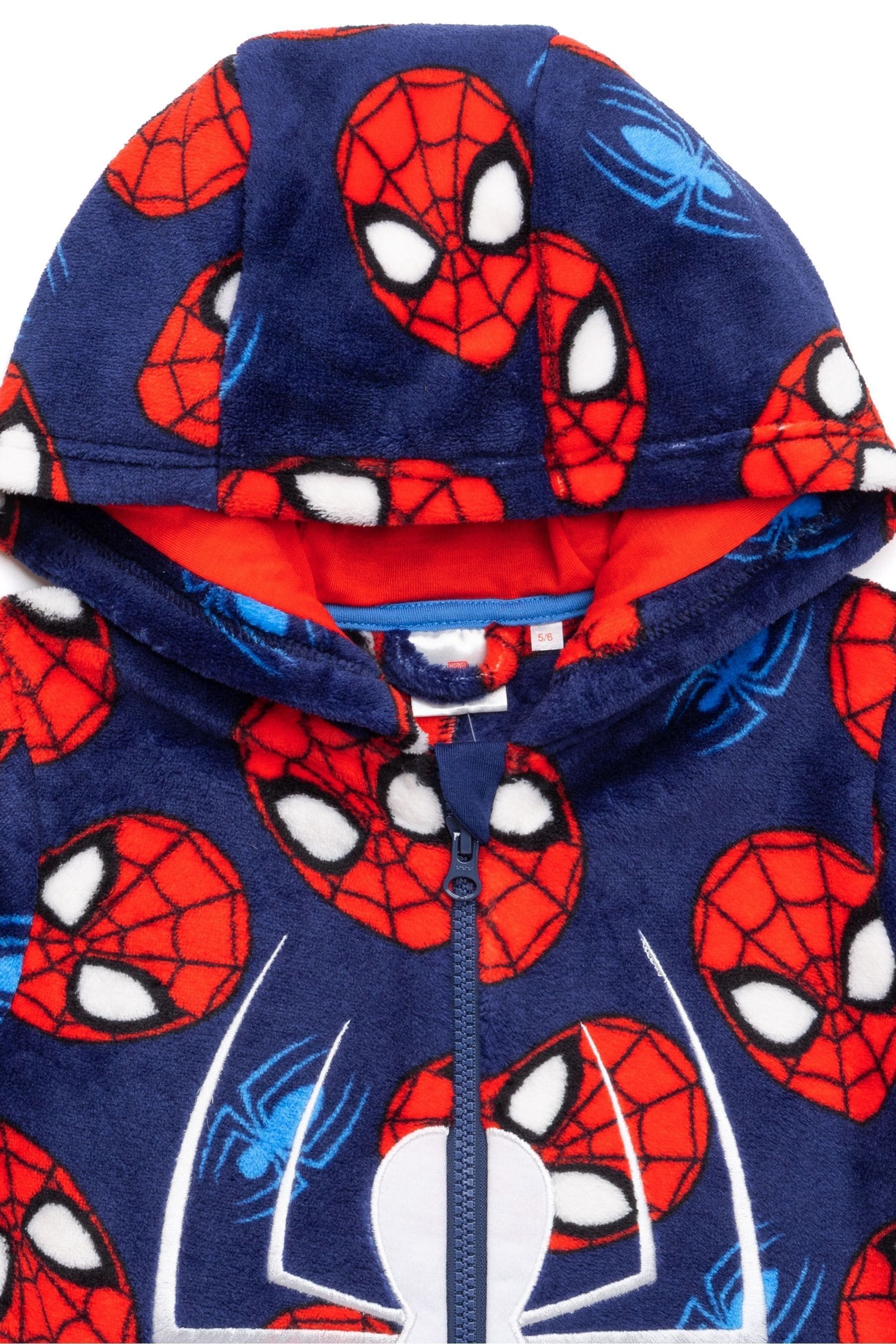 Buy Vanilla Underground Blue Spiderman Fleece Onesie All In One from the Next UK online shop