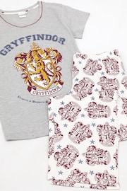 Vanilla Underground Grey Harry Potter Long Leg Pyjama Set - Image 3 of 6