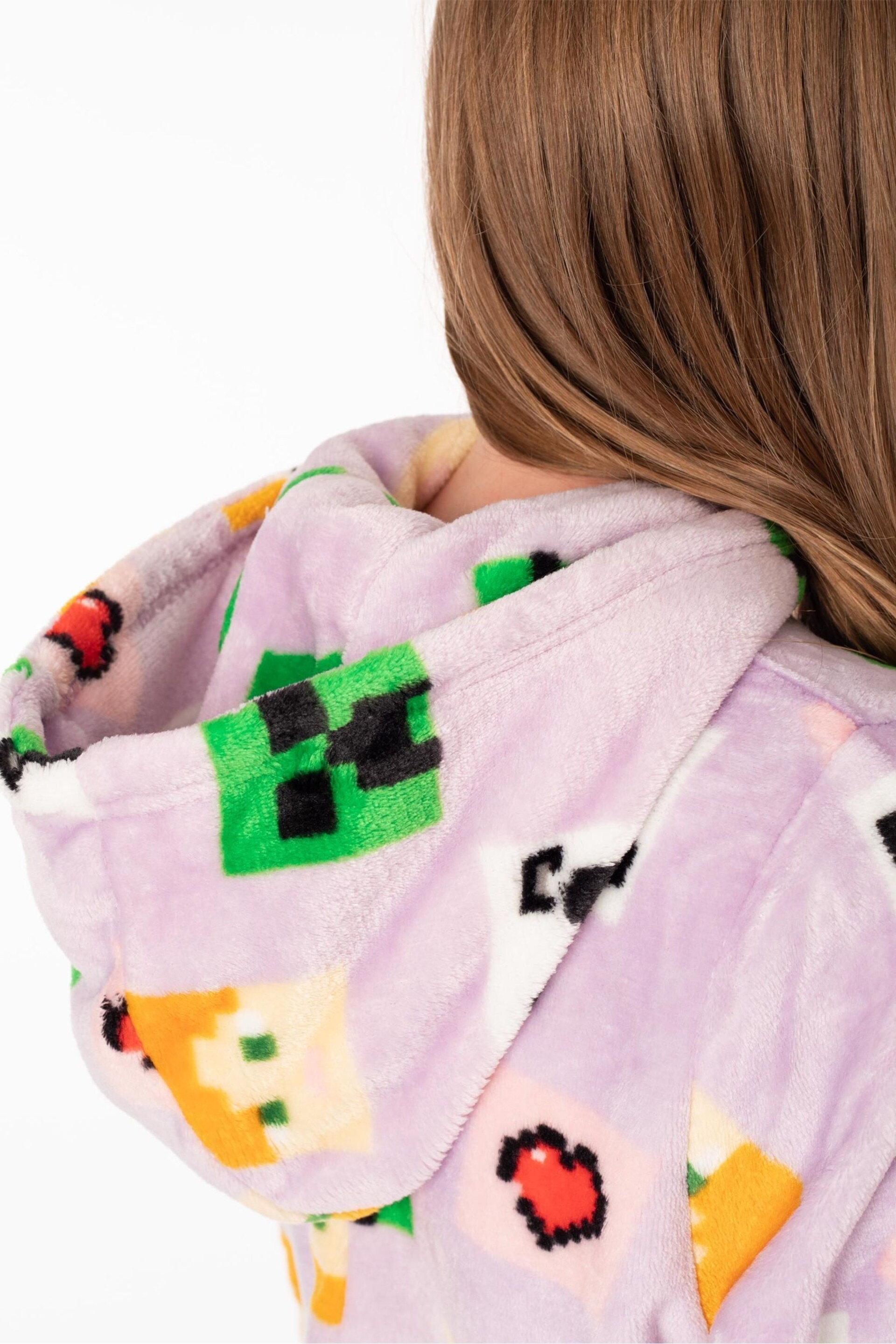 Vanilla Underground Purple Minecraft Girls Gaming Onesie - Image 4 of 6