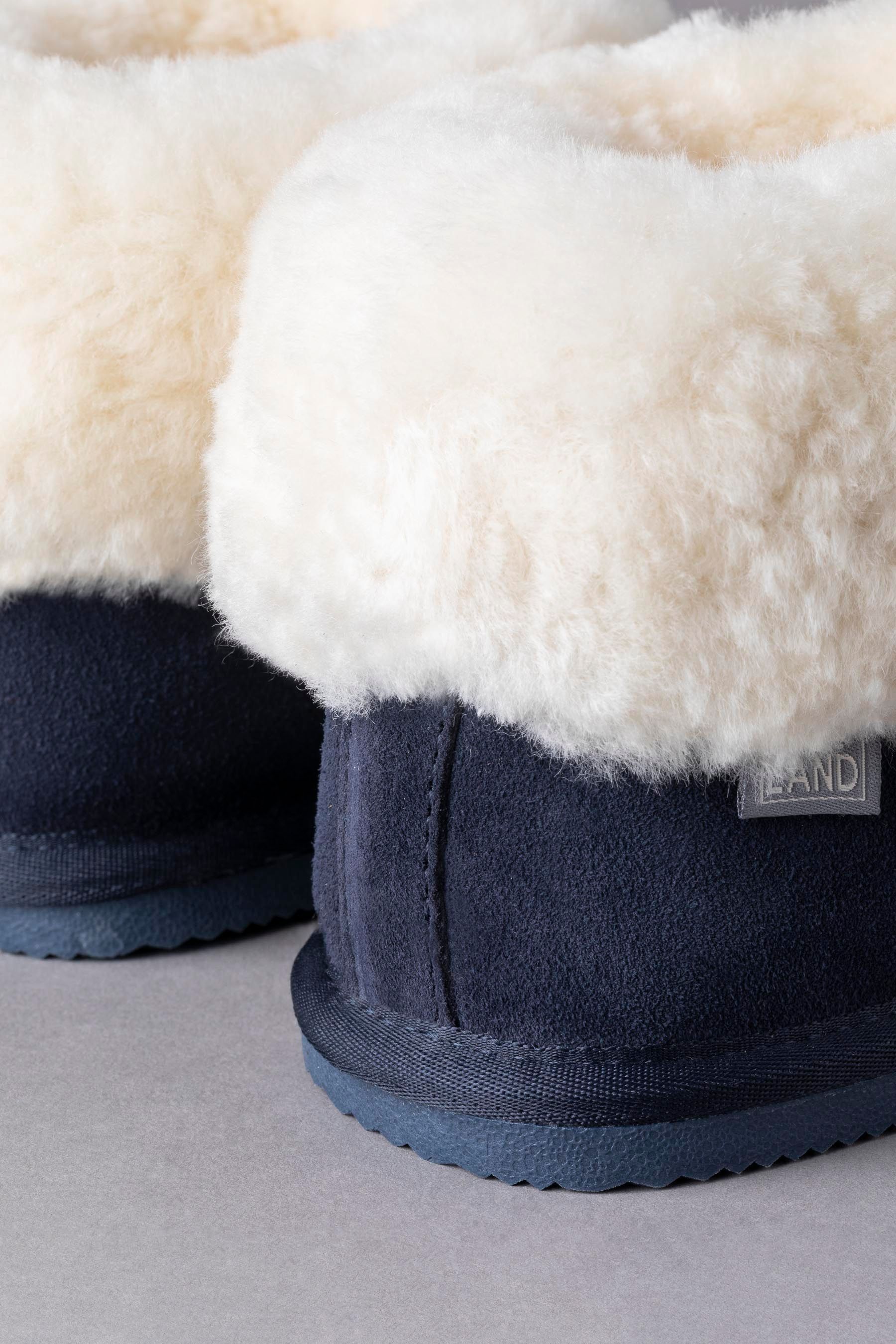 Women's shearling bootie slippers on sale