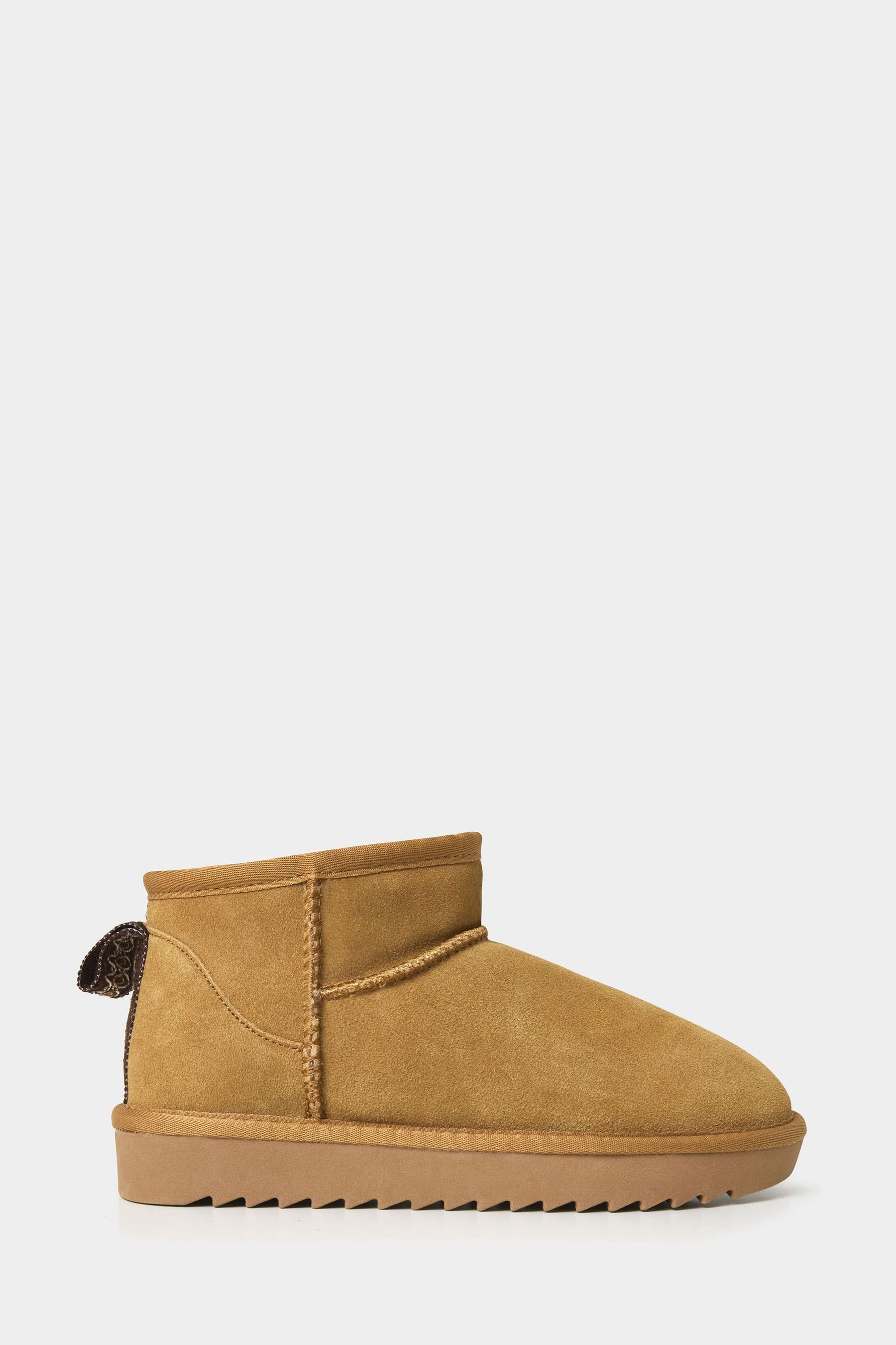 Buy Joe Browns Brown Mini Snug Suede Boots from Next Oman