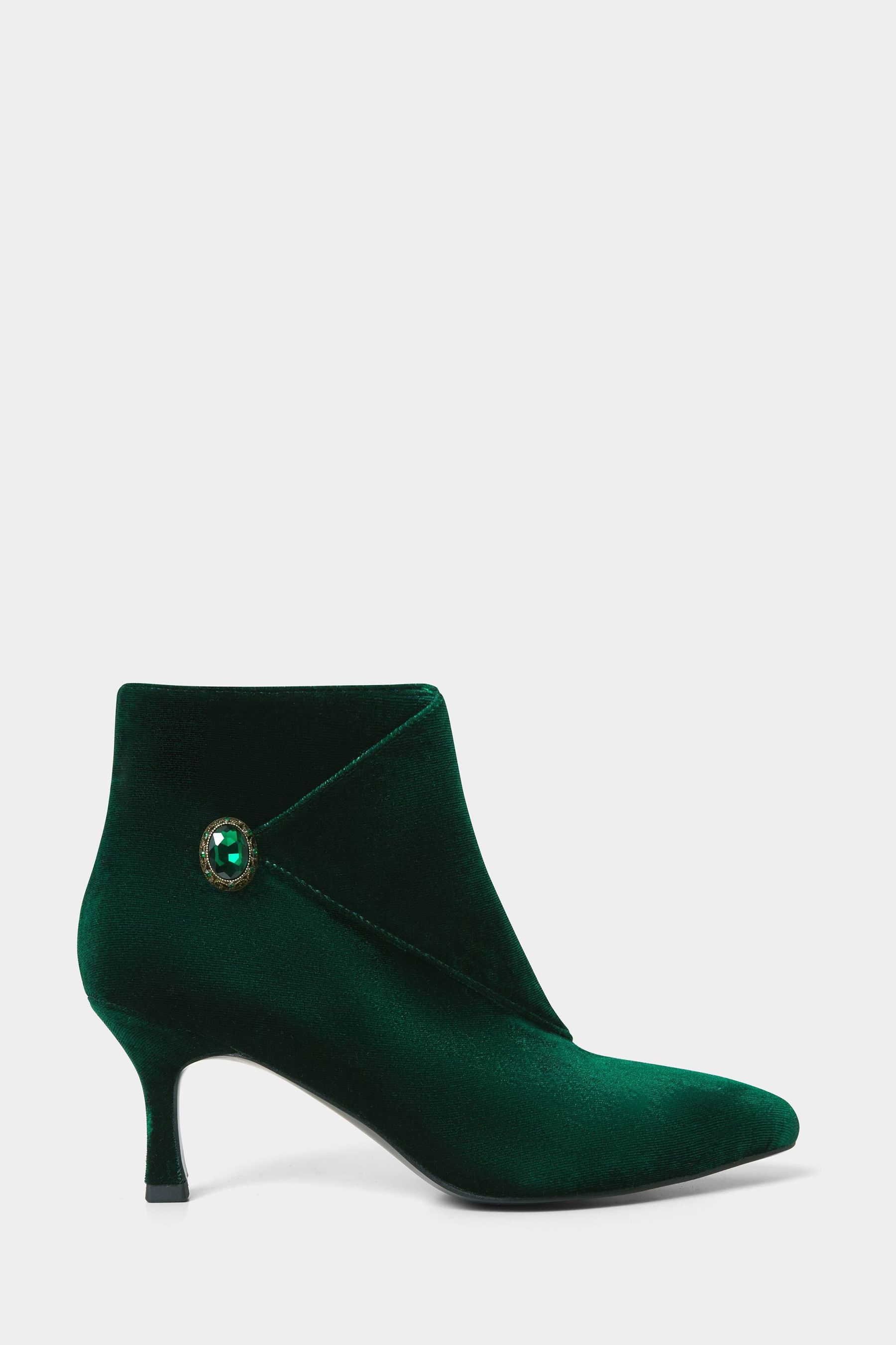 Buy Joe Browns Green Glamorous Jewel Trim Boots from Next Luxembourg