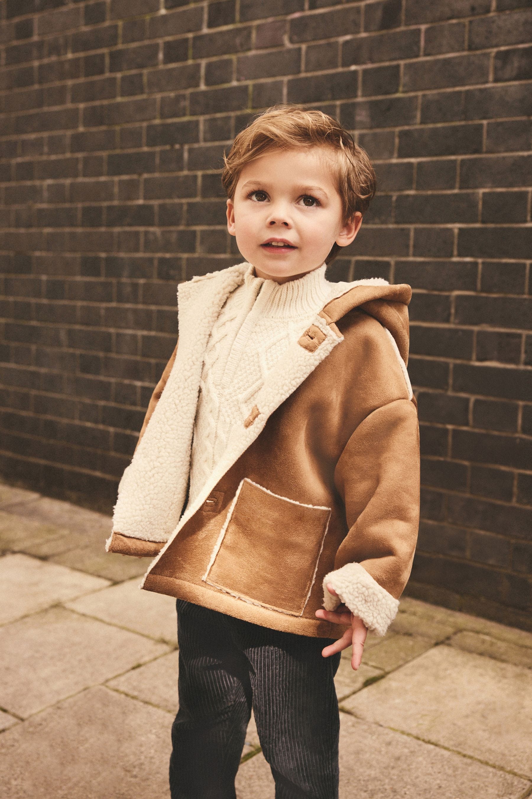 Next tan coat cheap