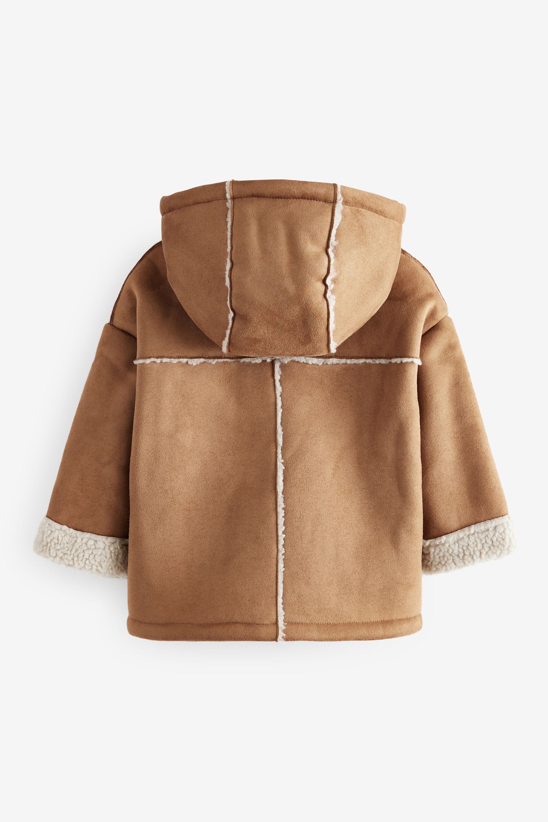 Shearling coat for toddlers 2025