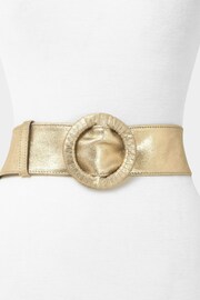 Joe Browns Gold My Saviour Soft Leather Belt - Image 1 of 1