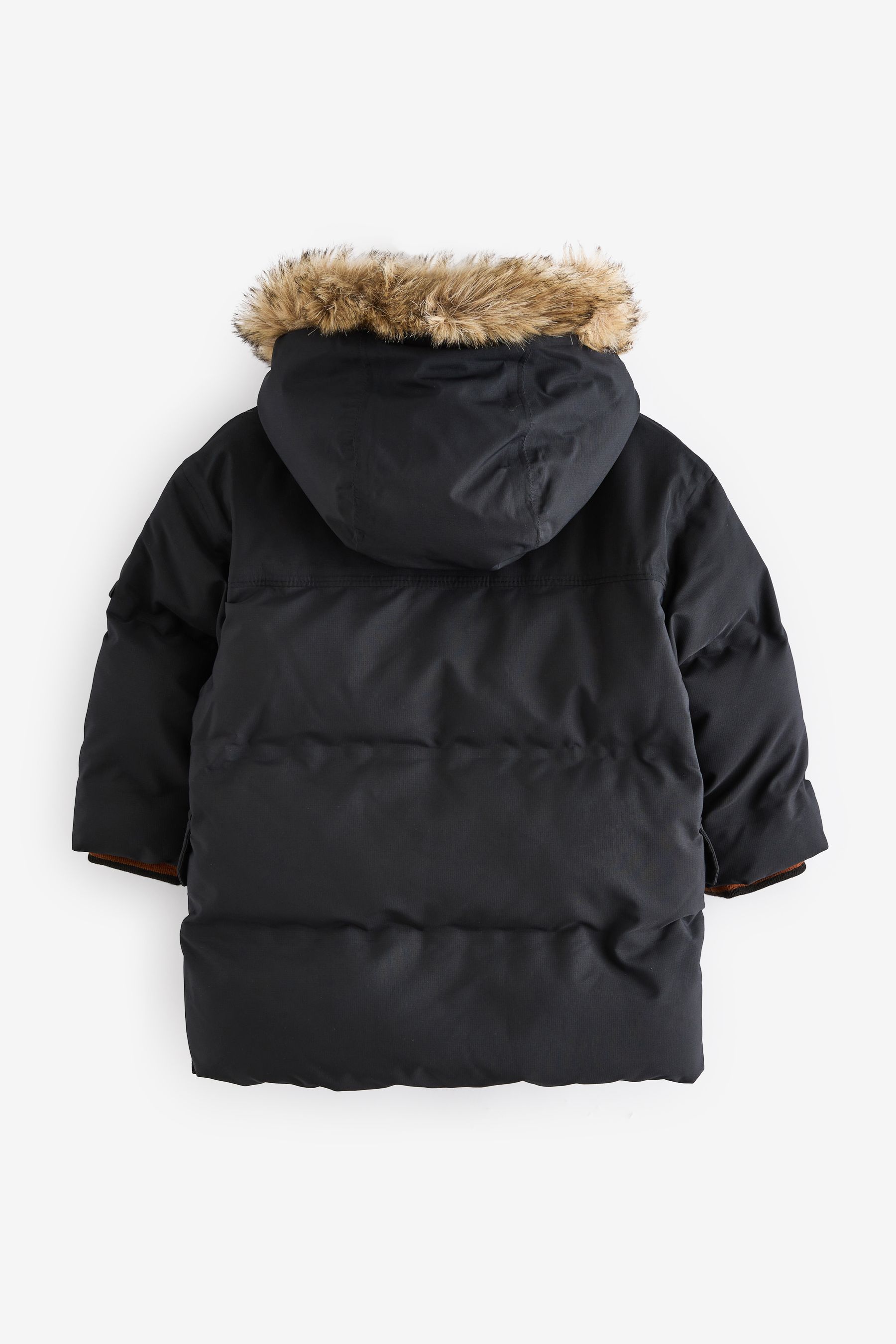 Black Premium Waterproof Parka 6mths 7yrs
